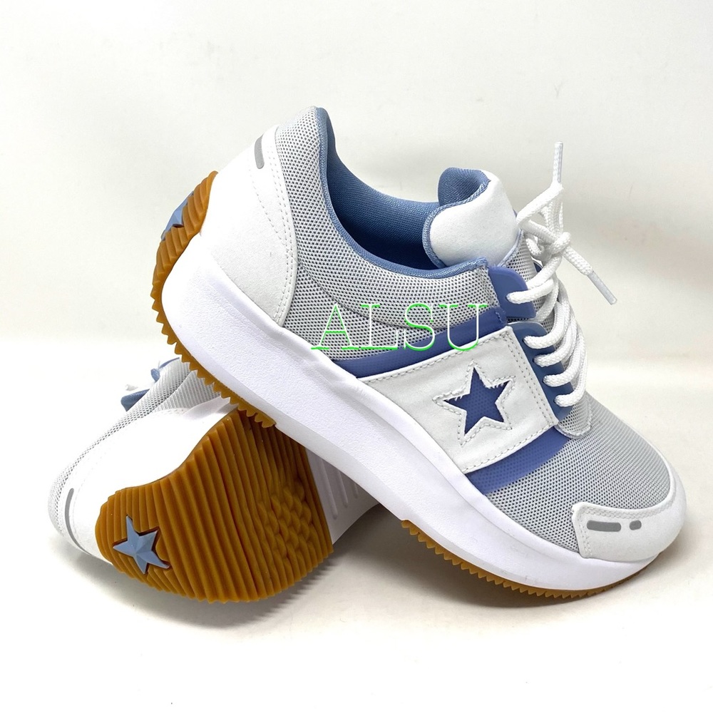 Converse Run Star Low Indigo Fog Women’s Sneakers - Picture 4 of 11